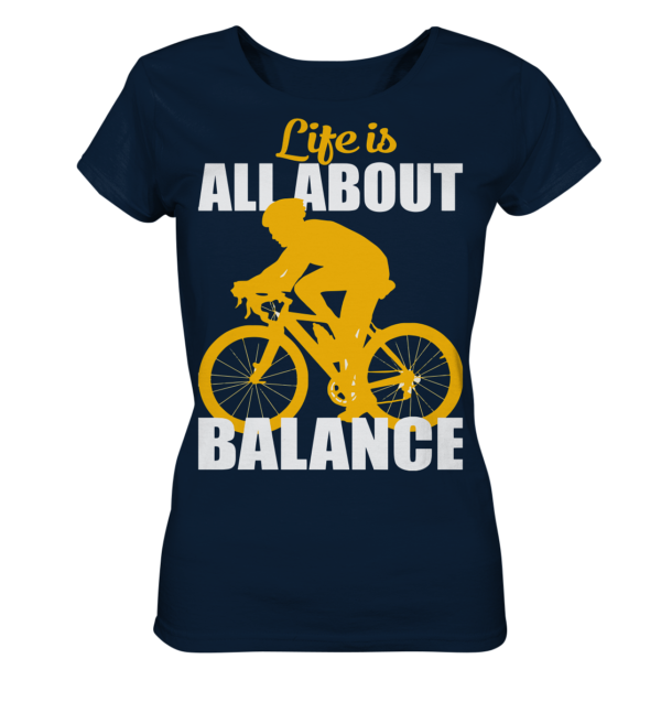 ALL ABOUT BALANCE - Ladies Organic Shirt – Bild 7