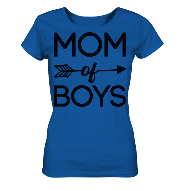 Mom of Boys - Ladies Organic Shirt – Bild 7