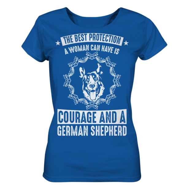 The Best Protection - Ladies Organic Shirt – Bild 10