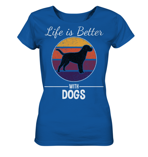 Life is better - Ladies Organic Shirt – Bild 12