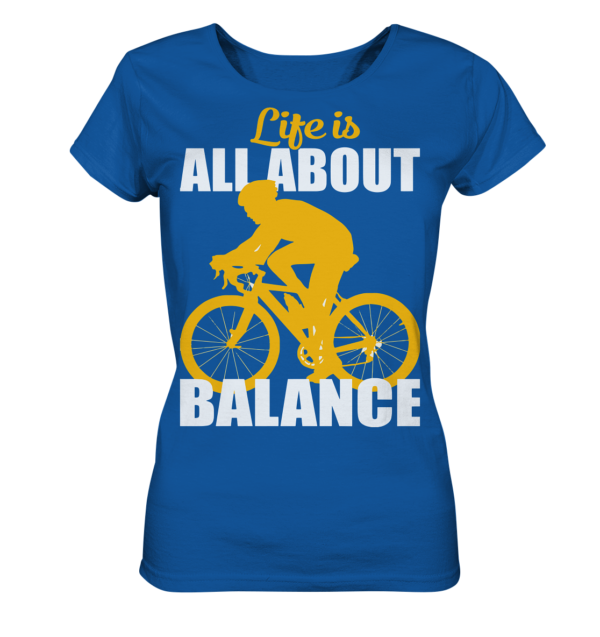 ALL ABOUT BALANCE - Ladies Organic Shirt – Bild 10