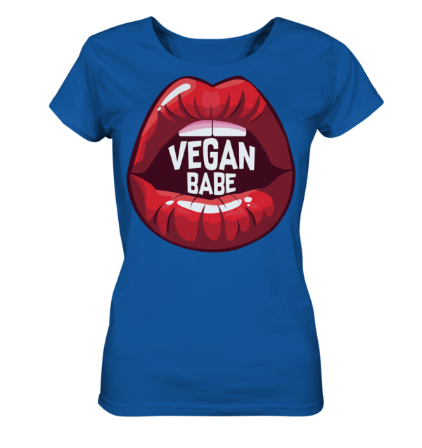 Vegan Babe - Ladies Organic Shirt – Bild 12