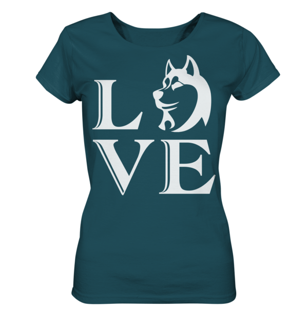 LOVE - Ladies Organic Shirt – Bild 14