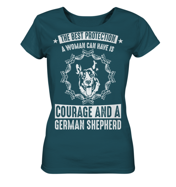 The Best Protection - Ladies Organic Shirt – Bild 13