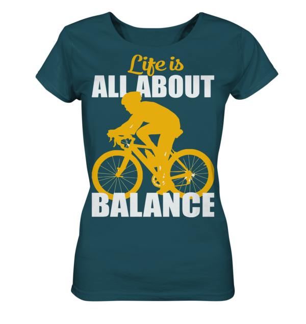 ALL ABOUT BALANCE - Ladies Organic Shirt – Bild 11