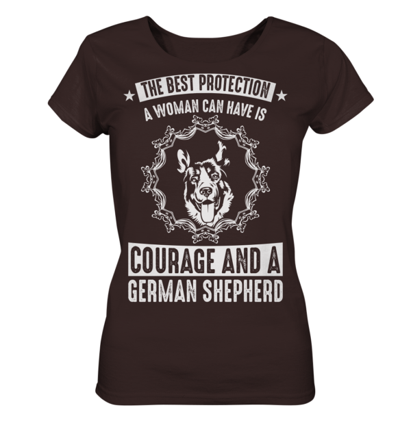 The Best Protection - Ladies Organic Shirt – Bild 6