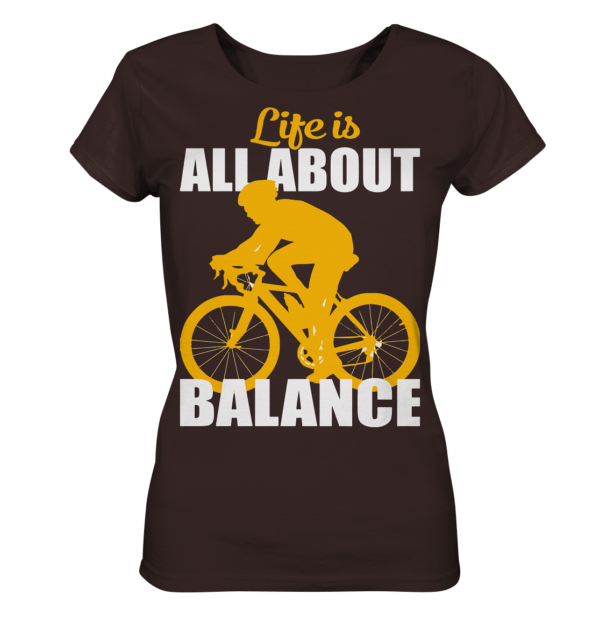 ALL ABOUT BALANCE - Ladies Organic Shirt – Bild 6