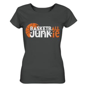 Basketball Junkie - Ladies Organic Shirt