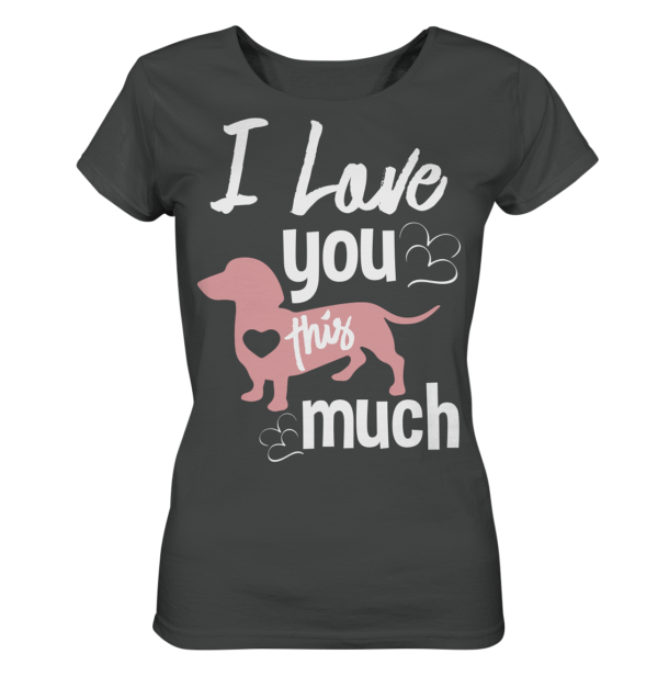 I LOVE - Ladies Organic Shirt