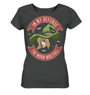 IN MY DEFENSE - Ladies Organic Shirt