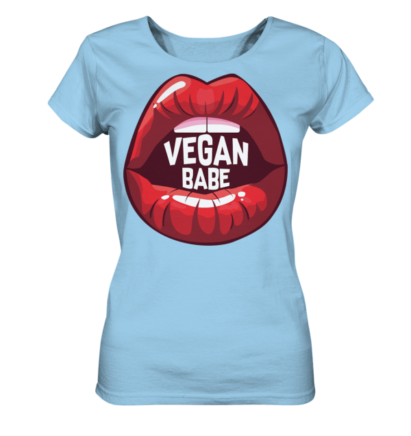 Vegan Babe - Ladies Organic Shirt – Bild 13