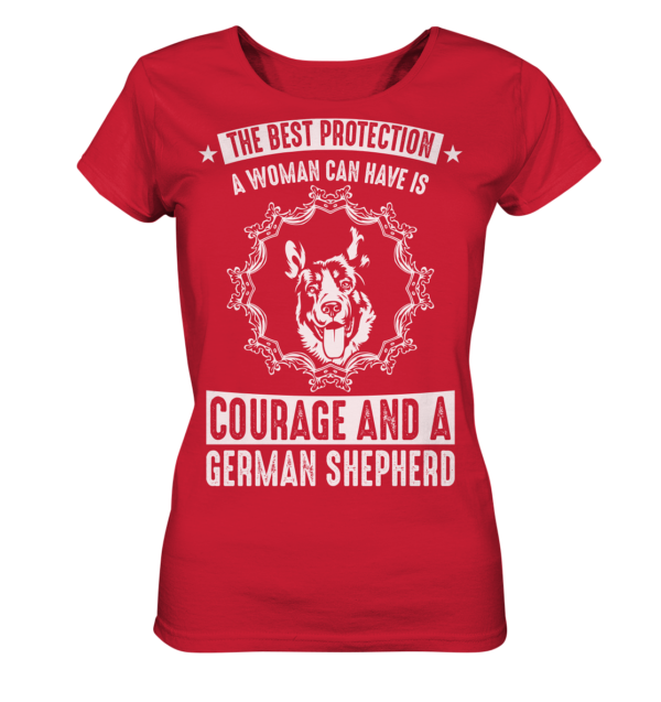 The Best Protection - Ladies Organic Shirt – Bild 9