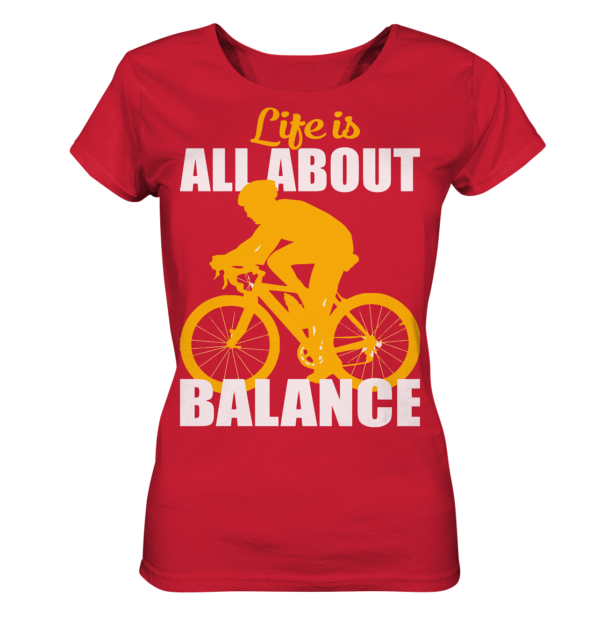 ALL ABOUT BALANCE - Ladies Organic Shirt – Bild 9