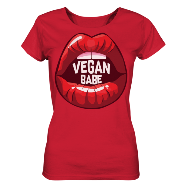 Vegan Babe - Ladies Organic Shirt – Bild 11