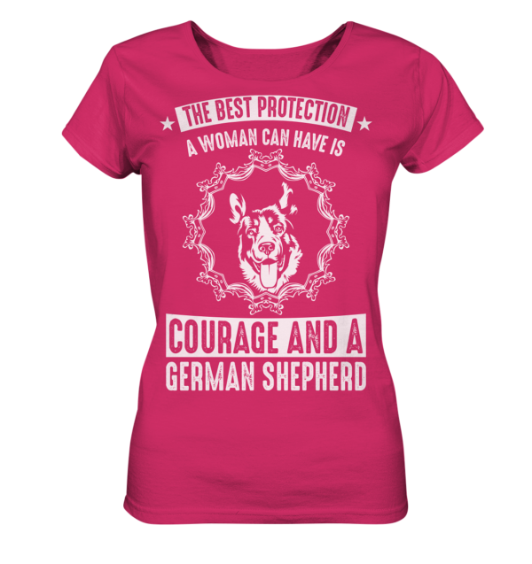 The Best Protection - Ladies Organic Shirt – Bild 8