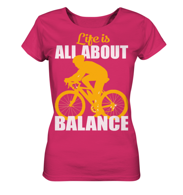 ALL ABOUT BALANCE - Ladies Organic Shirt – Bild 8