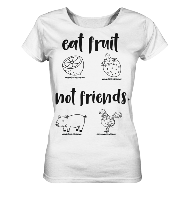 Eat fruit - Ladies Organic Shirt – Bild 9