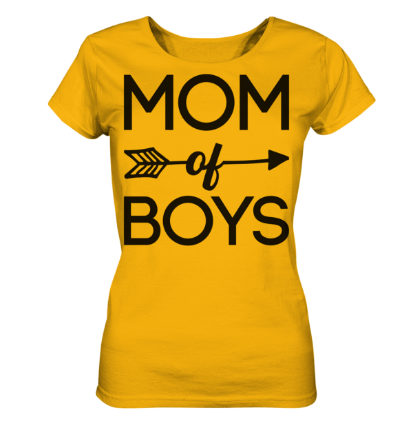 Mom of Boys - Ladies Organic Shirt – Bild 9