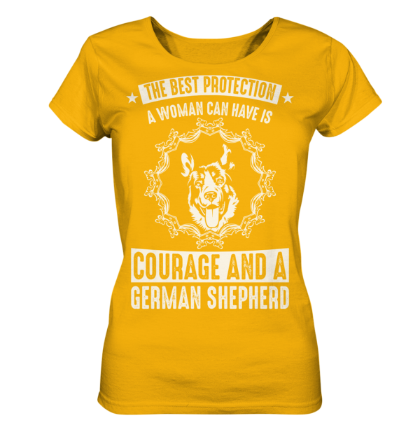 The Best Protection - Ladies Organic Shirt – Bild 12