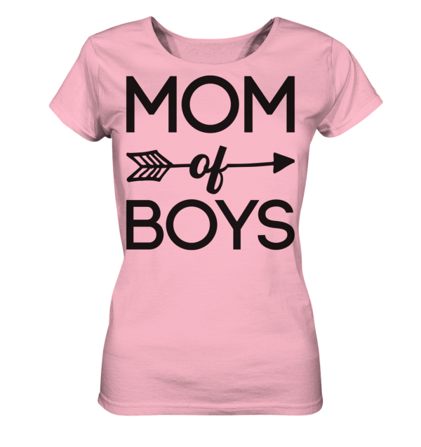 Mom of Boys - Ladies Organic Shirt – Bild 3