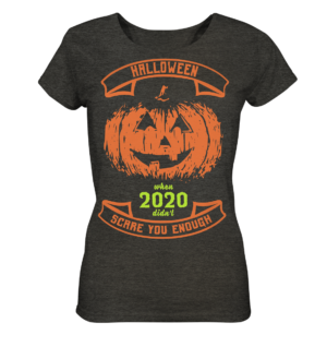 SCARE YOU ENOUGH - Ladies Organic Shirt (meliert)