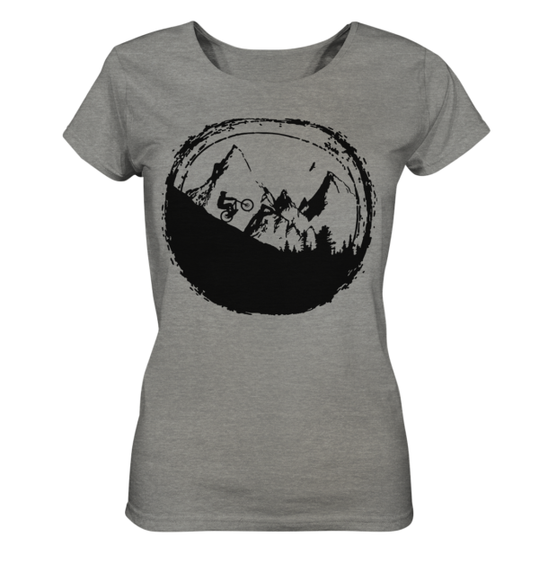 DOWNHILL - Ladies Organic Shirt (meliert) – Bild 6