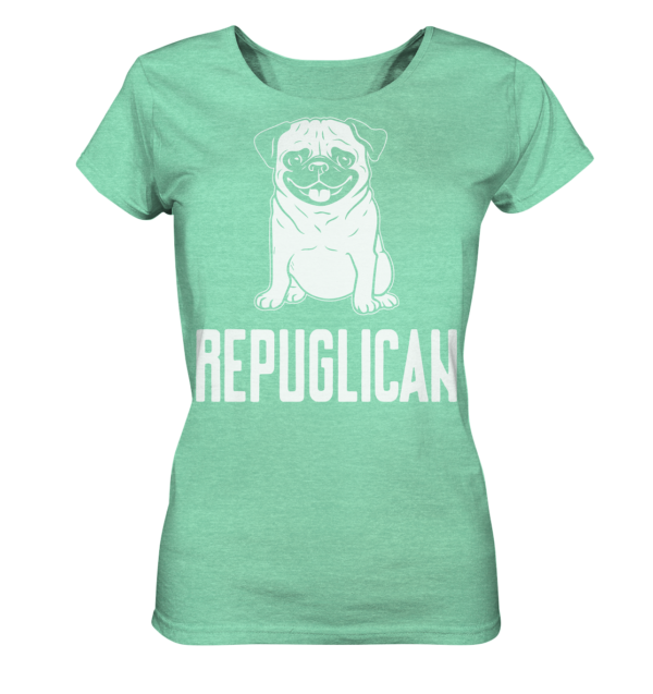 Republican - Ladies Organic Shirt (meliert) – Bild 4