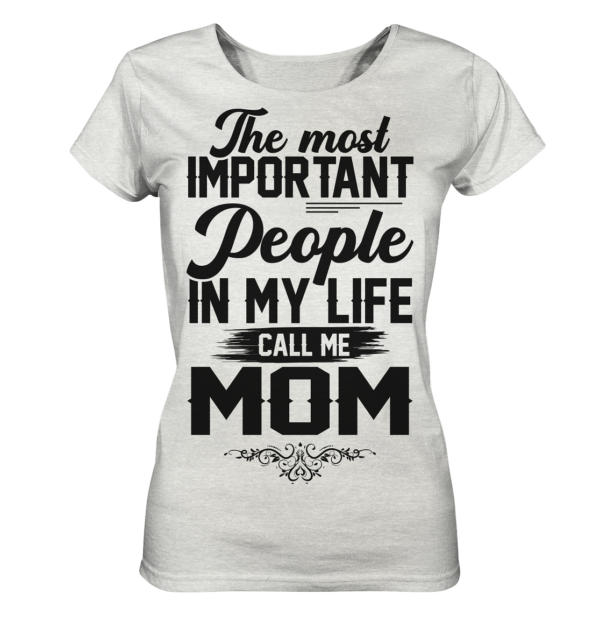 The Most important - Ladies Organic Shirt (meliert)