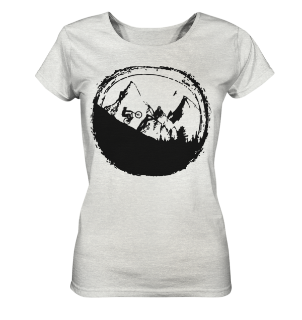 DOWNHILL - Ladies Organic Shirt (meliert)