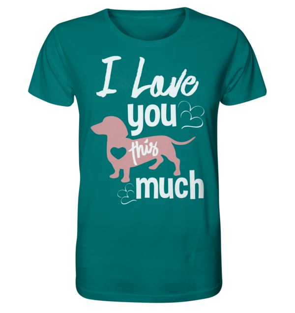 I LOVE - Organic Shirt – Bild 9