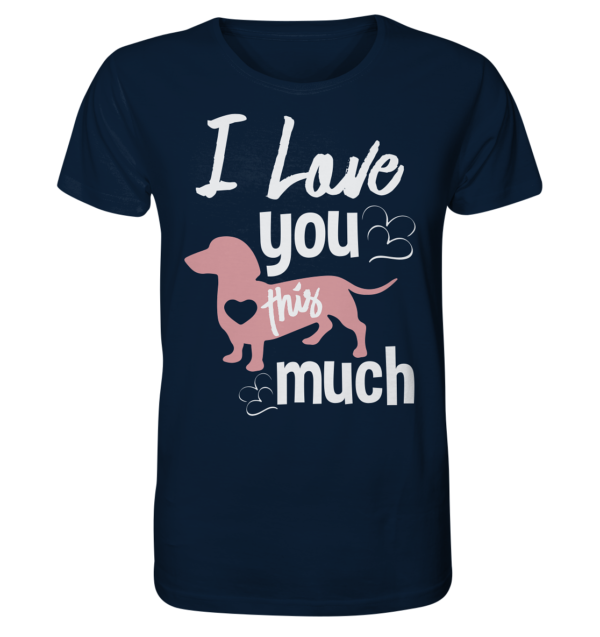 I LOVE - Organic Shirt – Bild 6