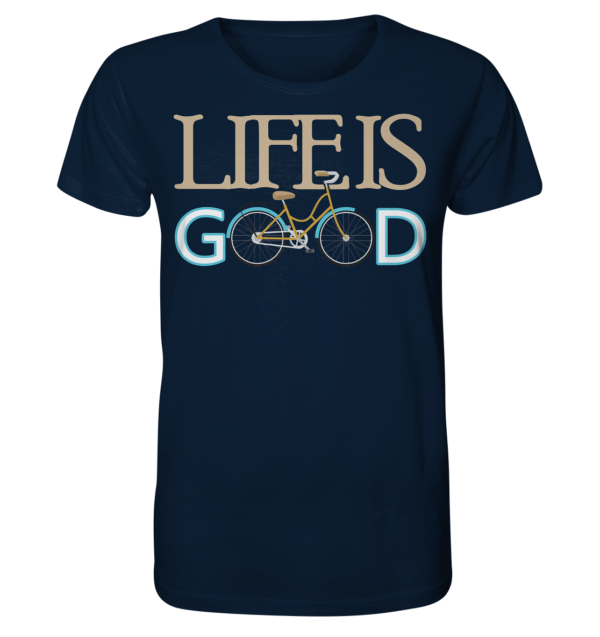 LIFE IS GOOD - Organic Shirt – Bild 7