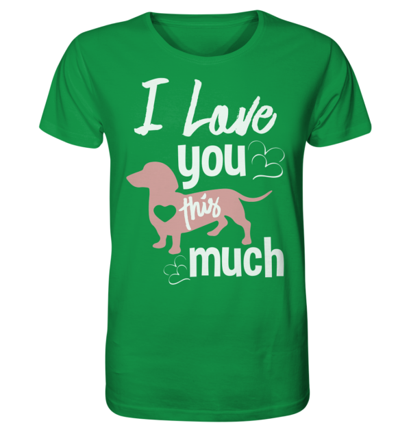I LOVE - Organic Shirt – Bild 7