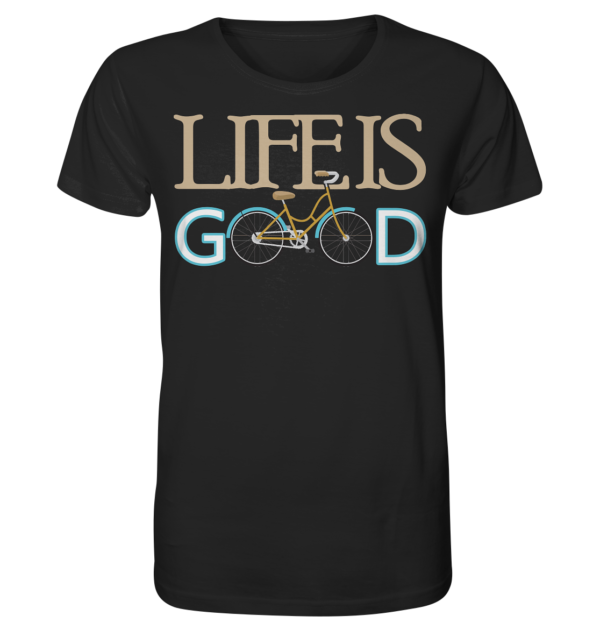 LIFE IS GOOD - Organic Shirt – Bild 2