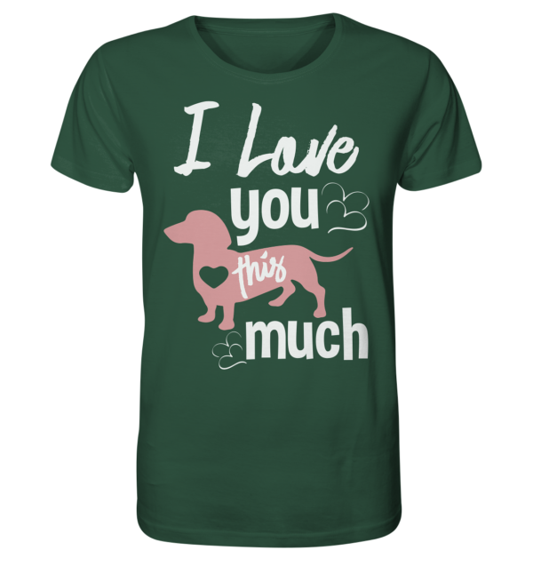 I LOVE - Organic Shirt – Bild 3