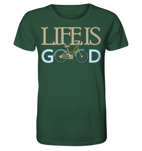 LIFE IS GOOD - Organic Shirt – Bild 3