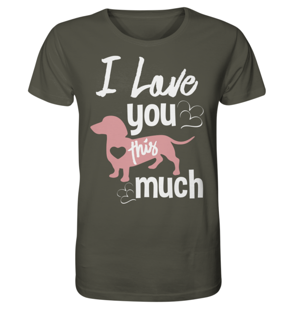 I LOVE - Organic Shirt – Bild 8