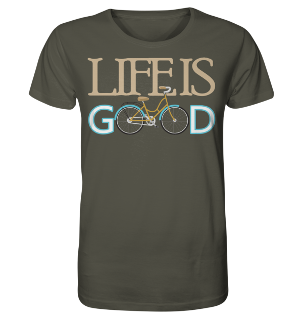 LIFE IS GOOD - Organic Shirt – Bild 8