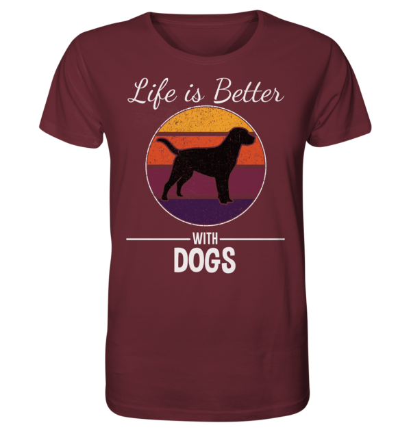 Life is better - Organic Shirt – Bild 4