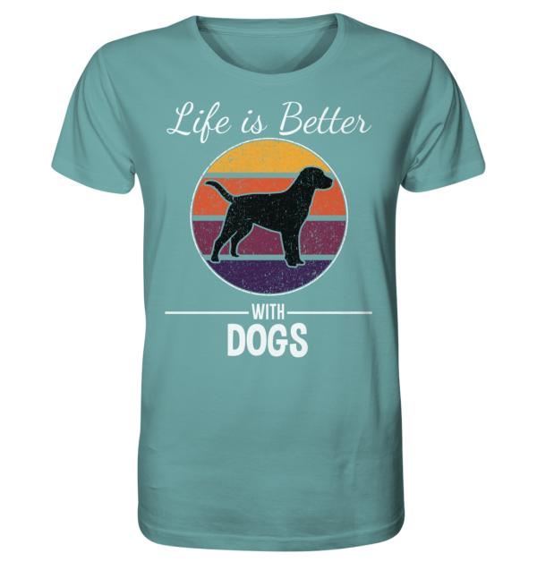 Life is better - Organic Shirt – Bild 6