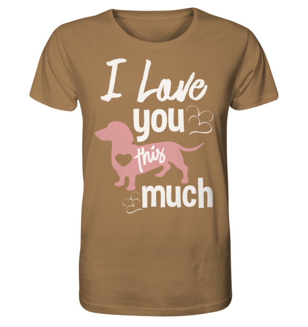 I LOVE - Organic Shirt – Bild 5