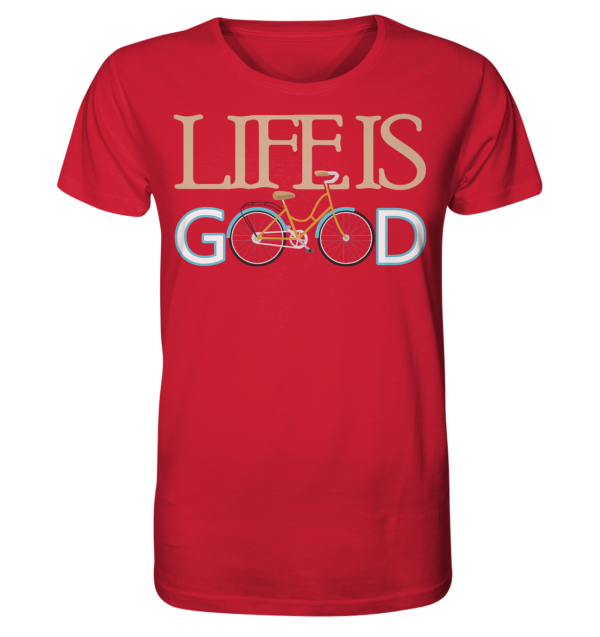 LIFE IS GOOD - Organic Shirt – Bild 10