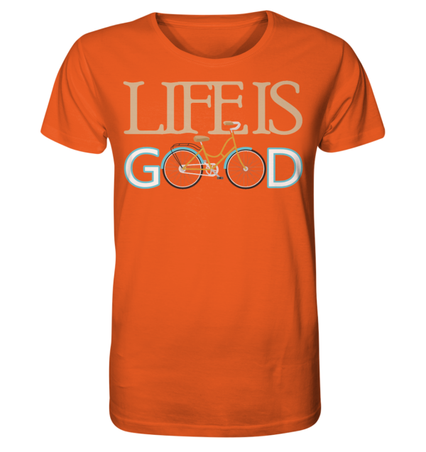 LIFE IS GOOD - Organic Shirt – Bild 4