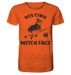 RESTING WITCH FACE - Organic Shirt