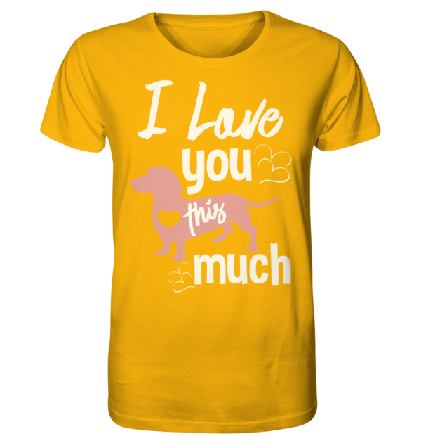 I LOVE - Organic Shirt – Bild 12
