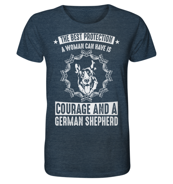 The Best Protection - Organic Shirt (meliert)