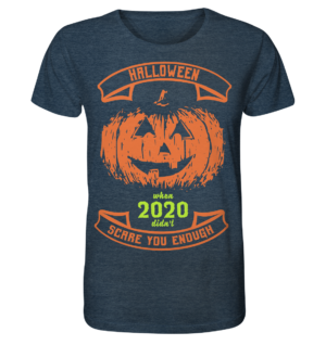 SCARE YOU ENOUGH - Organic Shirt (meliert)