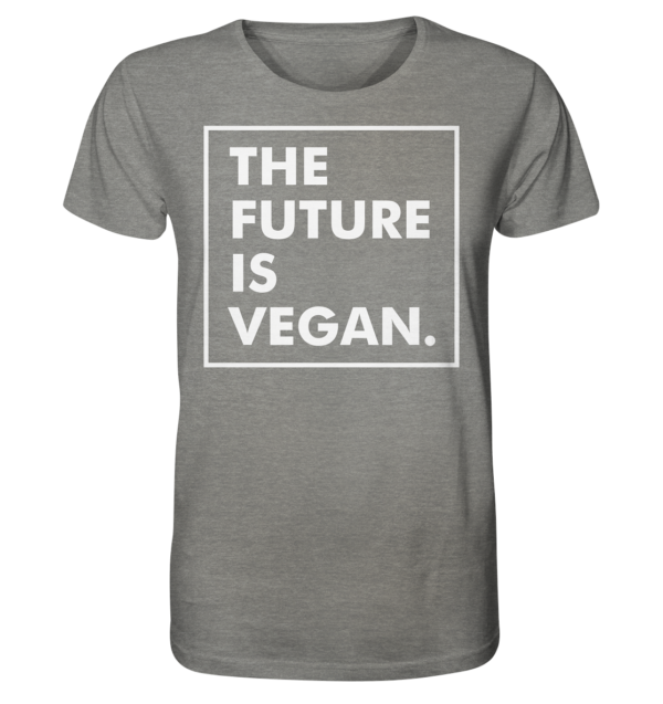 the future - Organic Shirt (meliert) – Bild 7