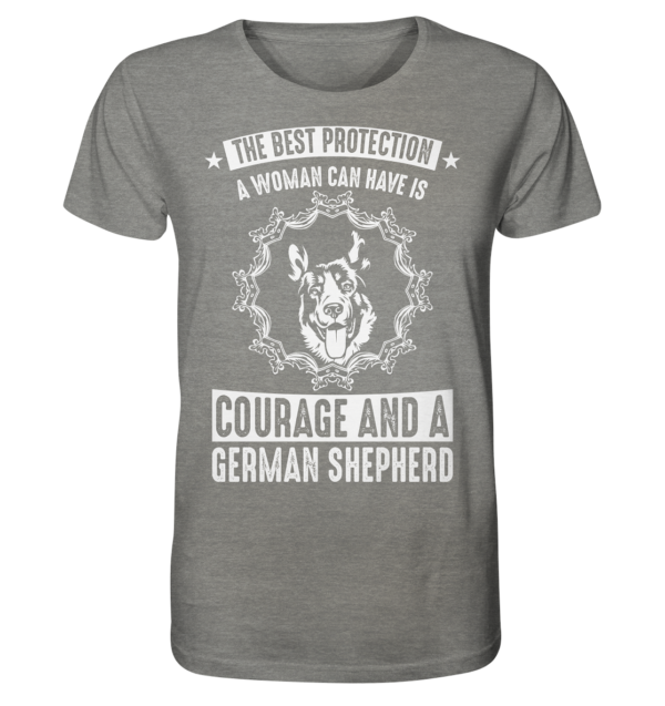The Best Protection - Organic Shirt (meliert) – Bild 5