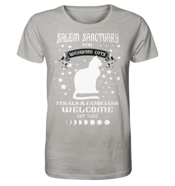 Salem Sanctuary - Organic Shirt (meliert) – Bild 6